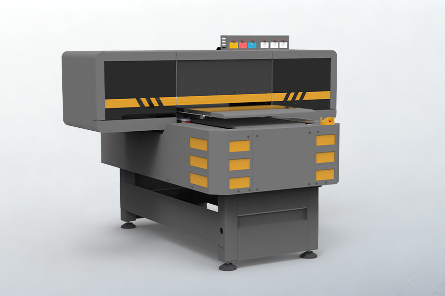 6090 UV Flatbed & Cylindrical Printer | 1200dpi | 180mm Height | 360° Rotary Printing