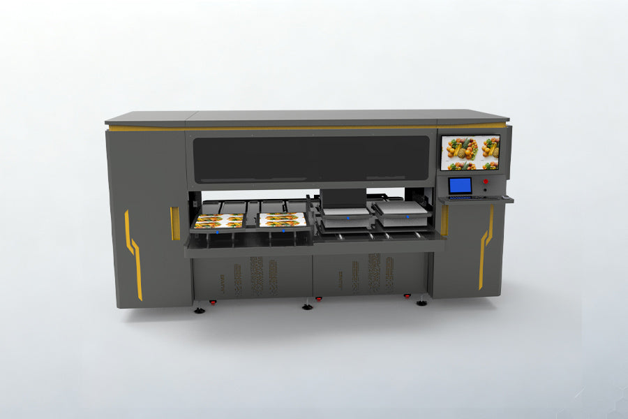 DTG Printer Four-Station | Epson i3200-A1 | Dual Carriage | 3x Production Capacity